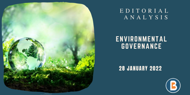 Environmental Governance - Believers IAS Academy