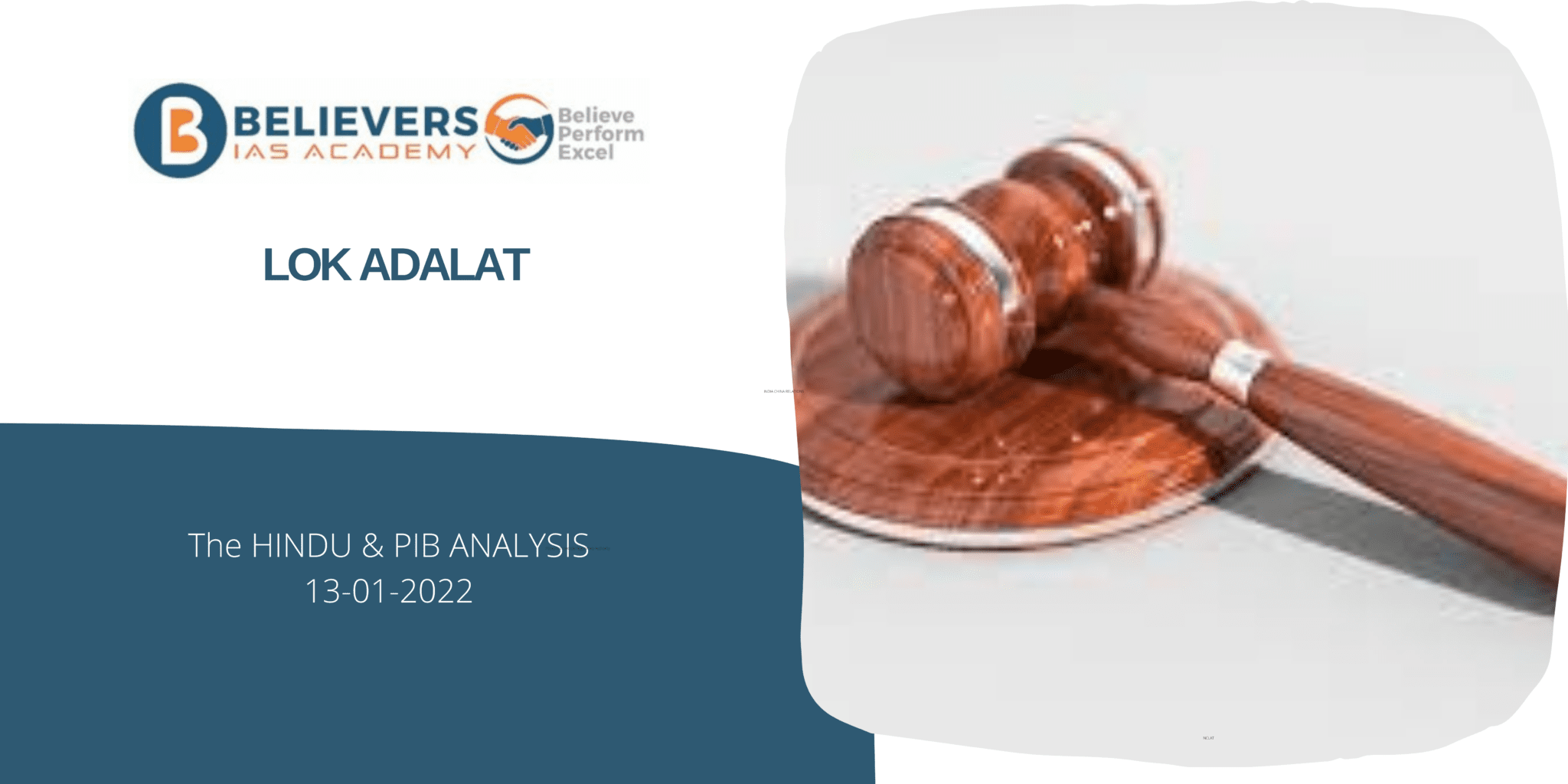 Lok Adalat - Believers IAS Academy