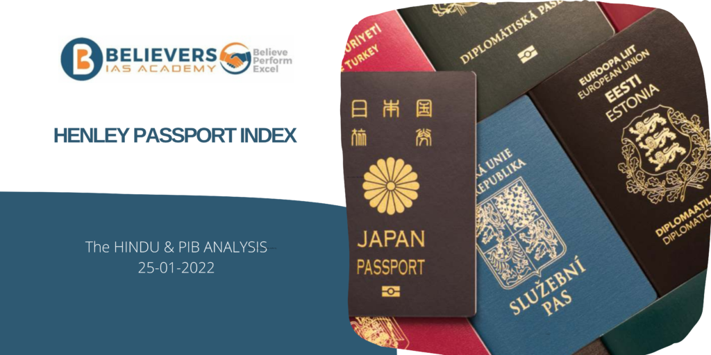 Henley Passport Index Believers IAS Academy