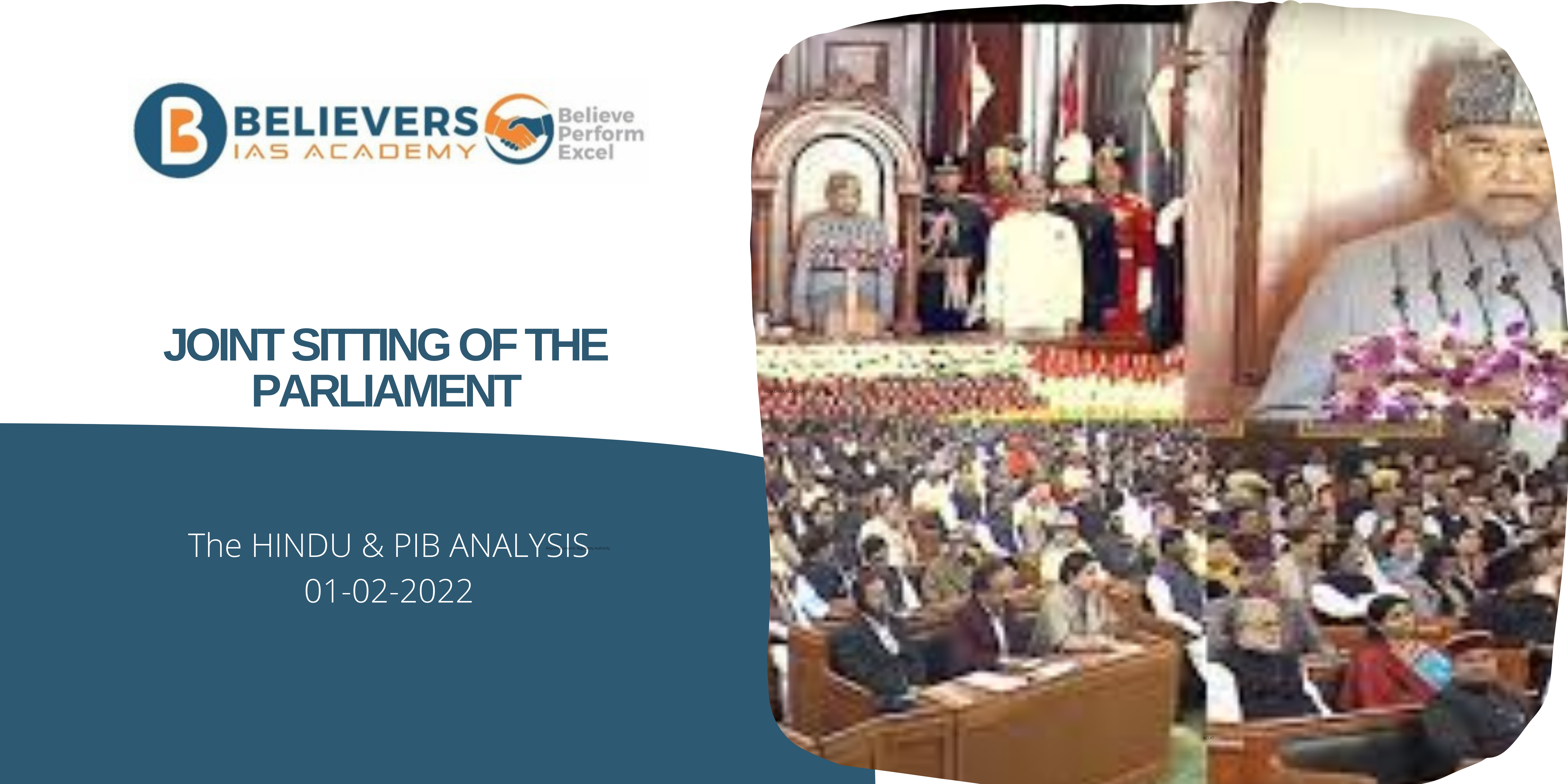 UPSC Current affairs - Joint Sitting of The Parliament