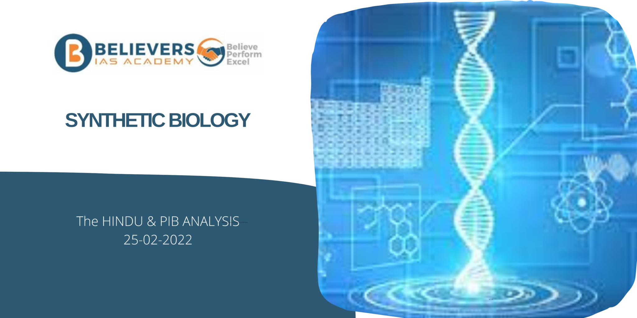 Synthetic Biology - Believers IAS Academy