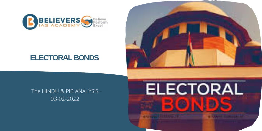 Electoral Bonds – Part 2 - Believers IAS Academy