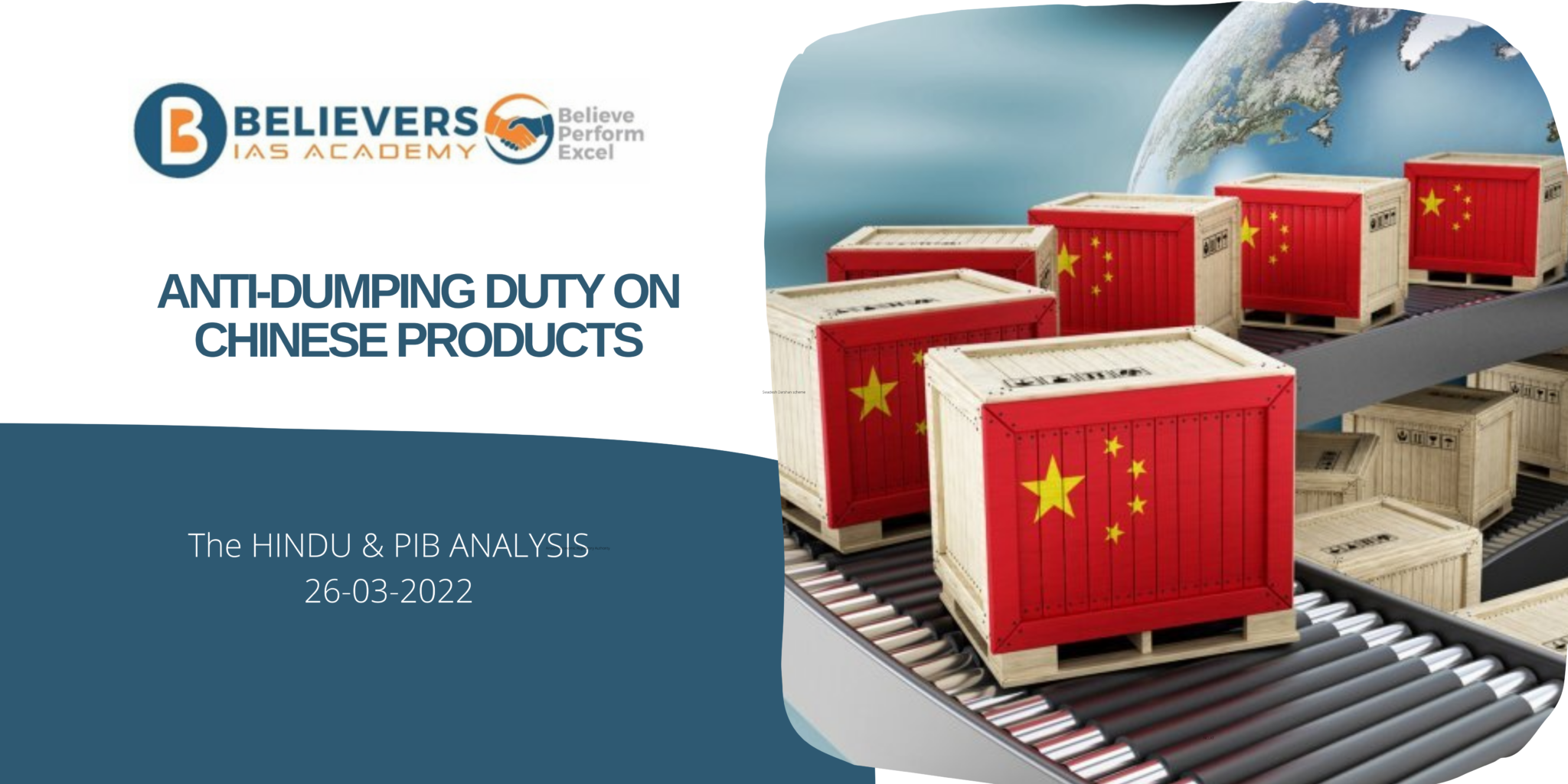 AntiDumping Duty On Chinese Products Believers IAS Academy