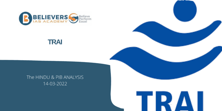 IAS Current affairs - TRAI