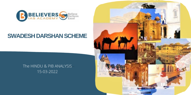 UPSC Current affairs - Swadesh Darshan scheme