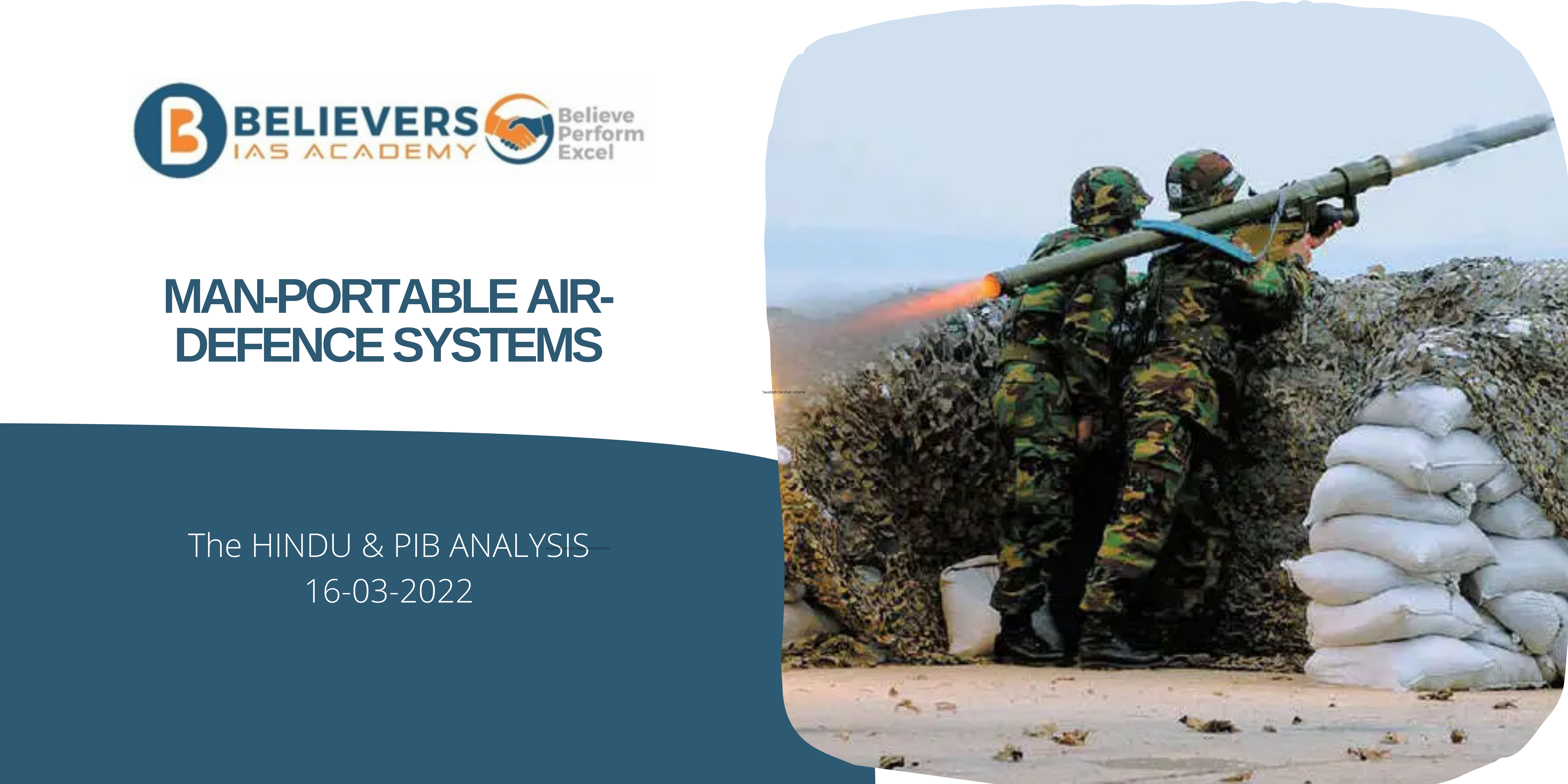 IAS Current affairs - Man-Portable Air-Defence Systems