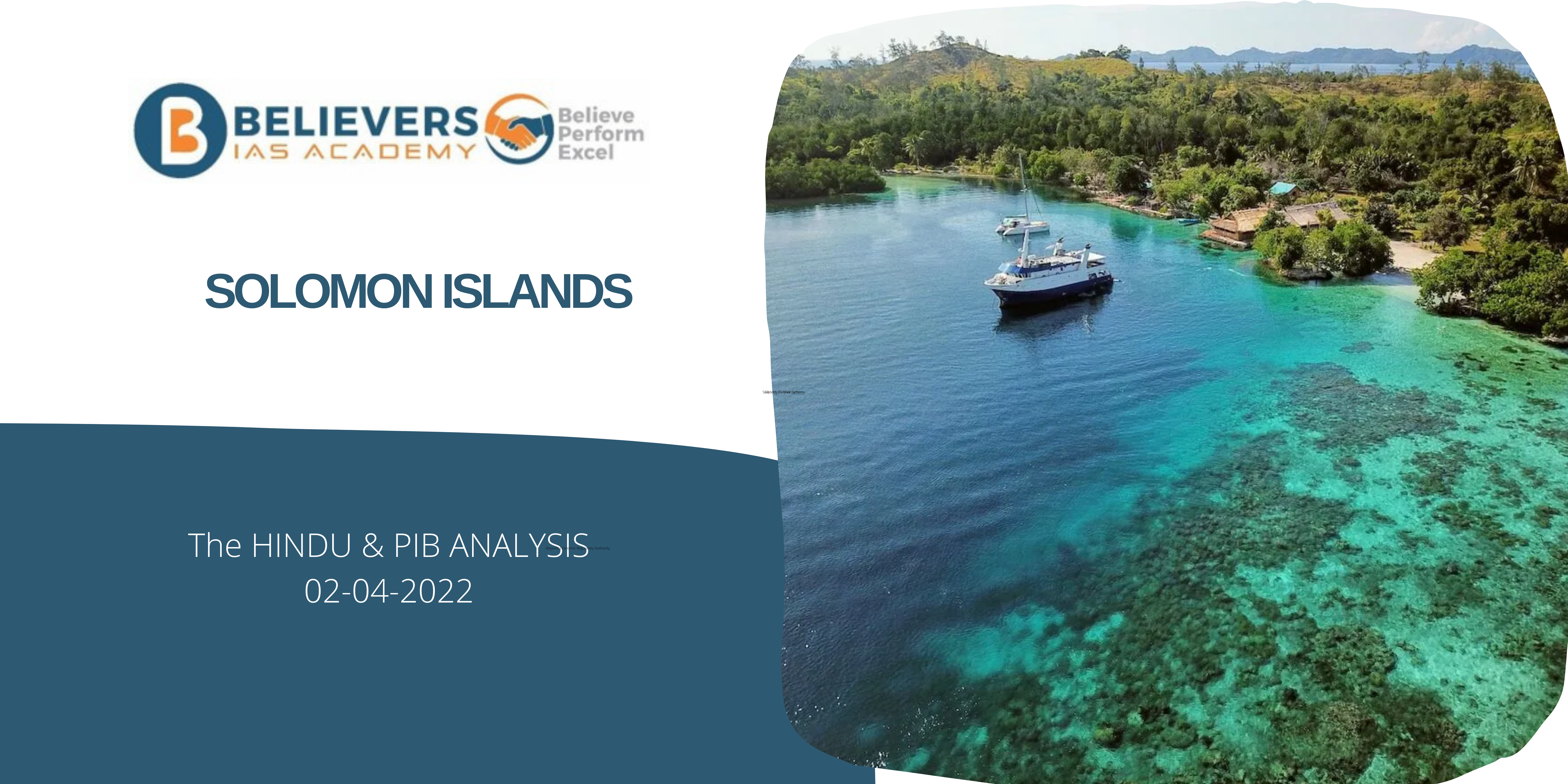 IAS Current affairs - Solomon Islands