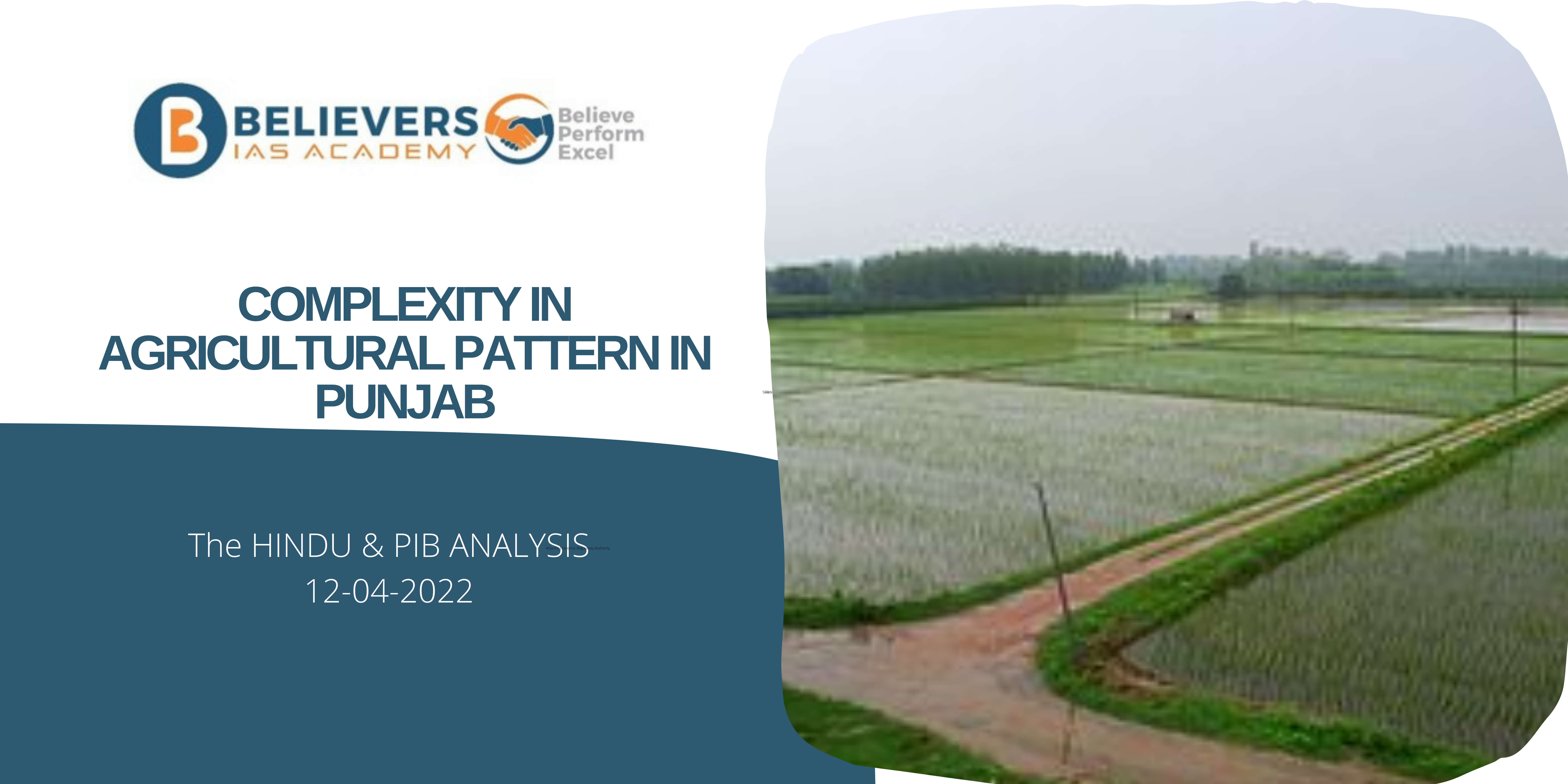 UPSC Current affairs - Complexity in Agricultural Pattern in Punjab