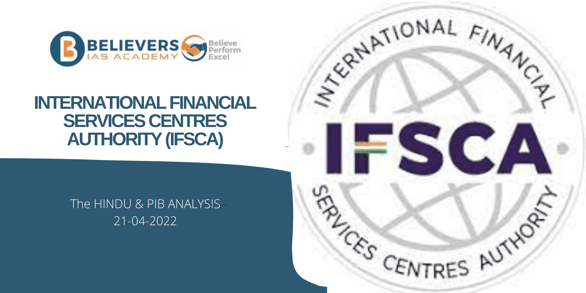 International Financial Services Centres Authority (IFSCA) - Believers ...