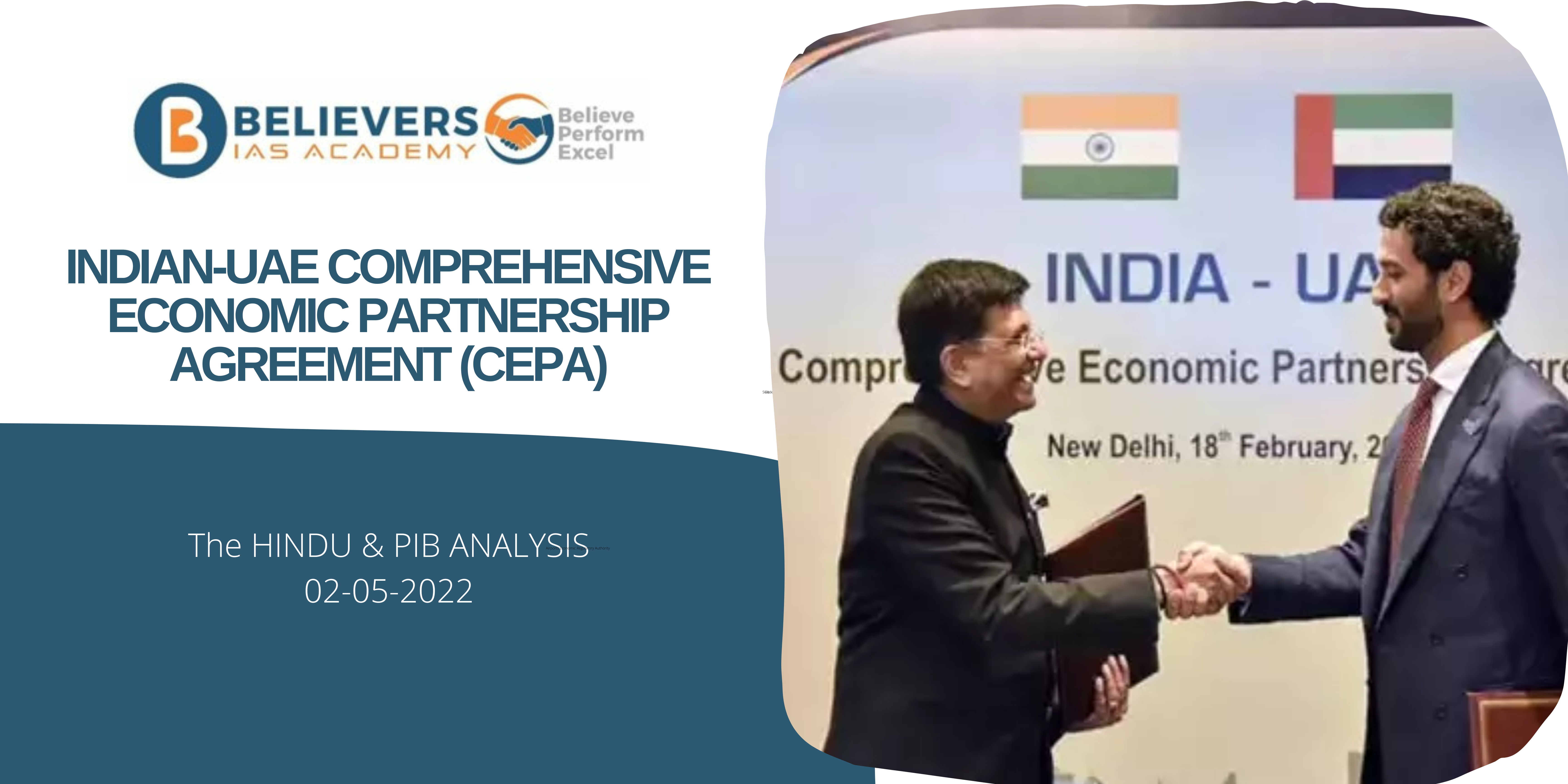 UPSC Current affairs - Indian-UAE Comprehensive Economic Partnership Agreement (CEPA)