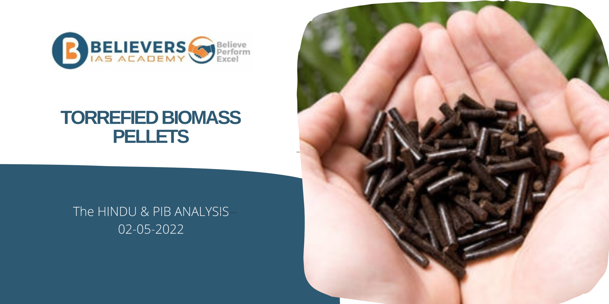 Torrefied Biomass Pellets - Believers IAS Academy