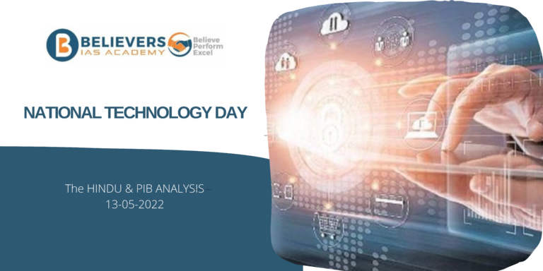 IAS Current affairs - National Technology Day