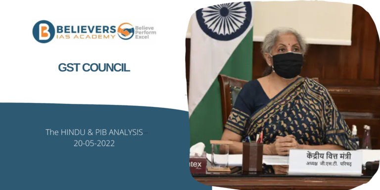 IAS Current affairs - GST Council