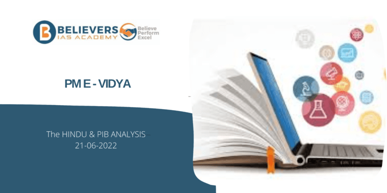 IAS Current affairs - PM eVIDYA