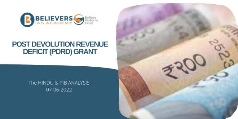 UPSC Current affairs - Revenue Deficit Grant