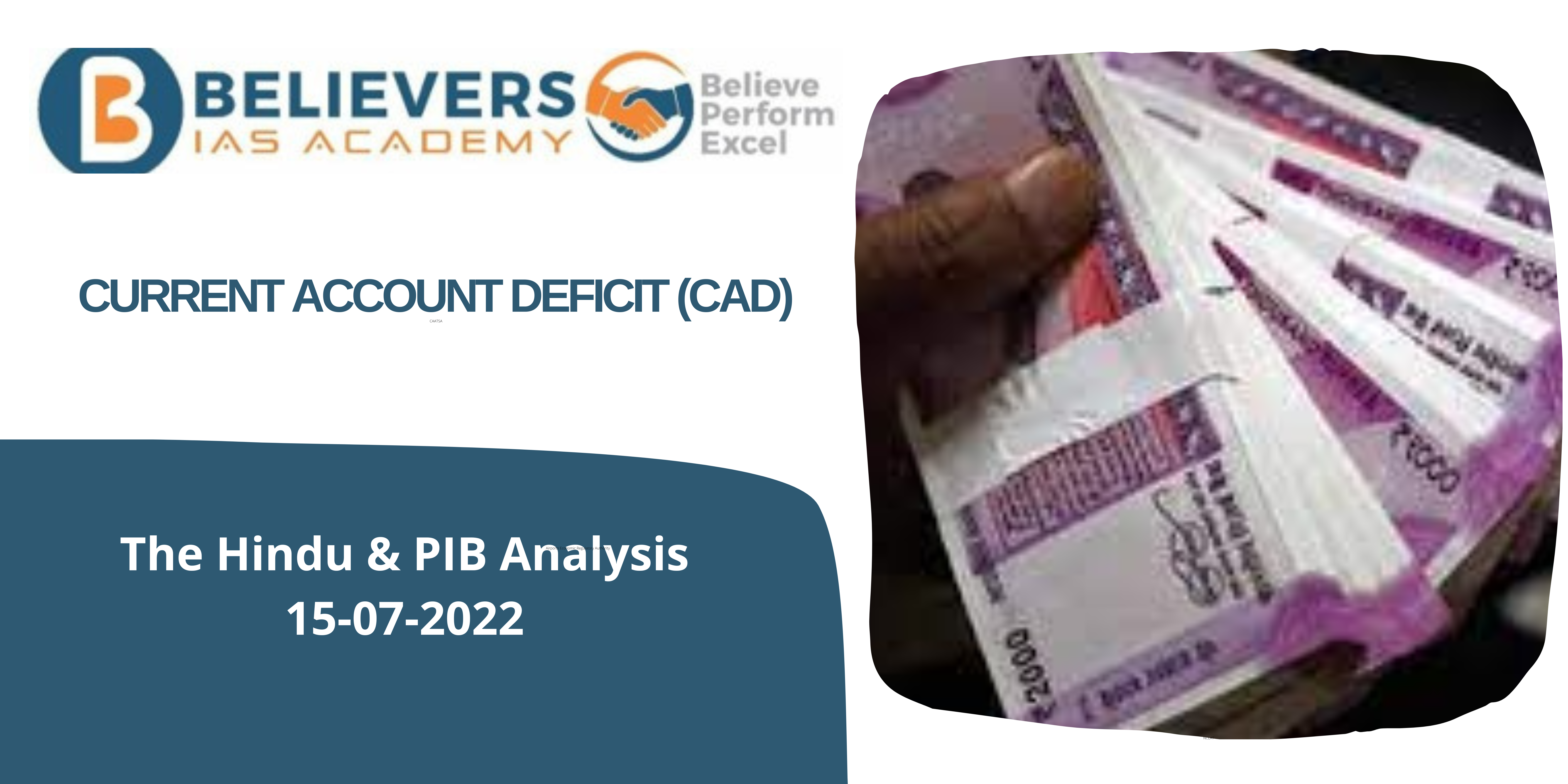 UPSC Current affairs - Current Account Deficit (CAD)