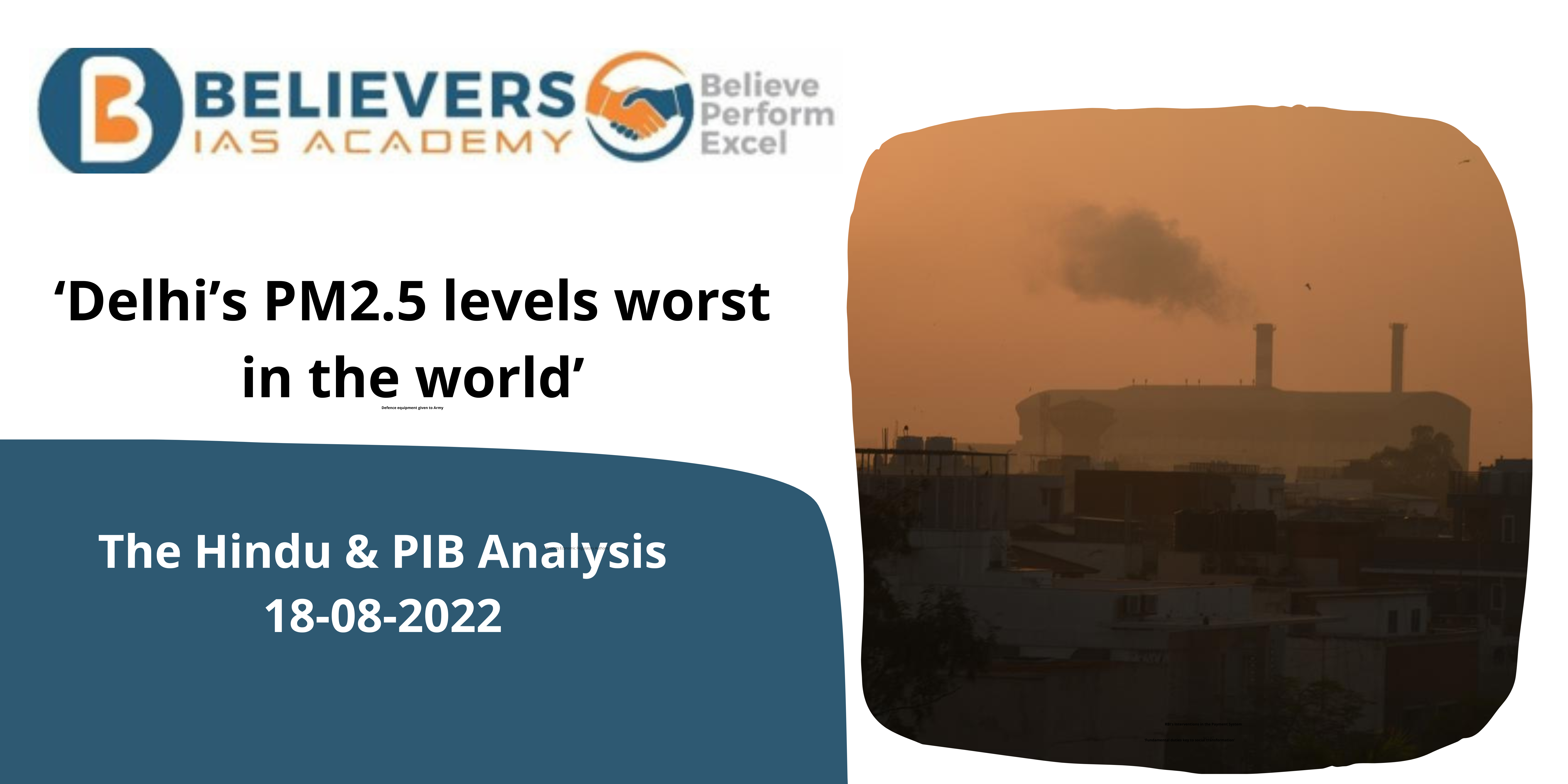 ‘Delhi’s PM2.5 levels worst in the world’