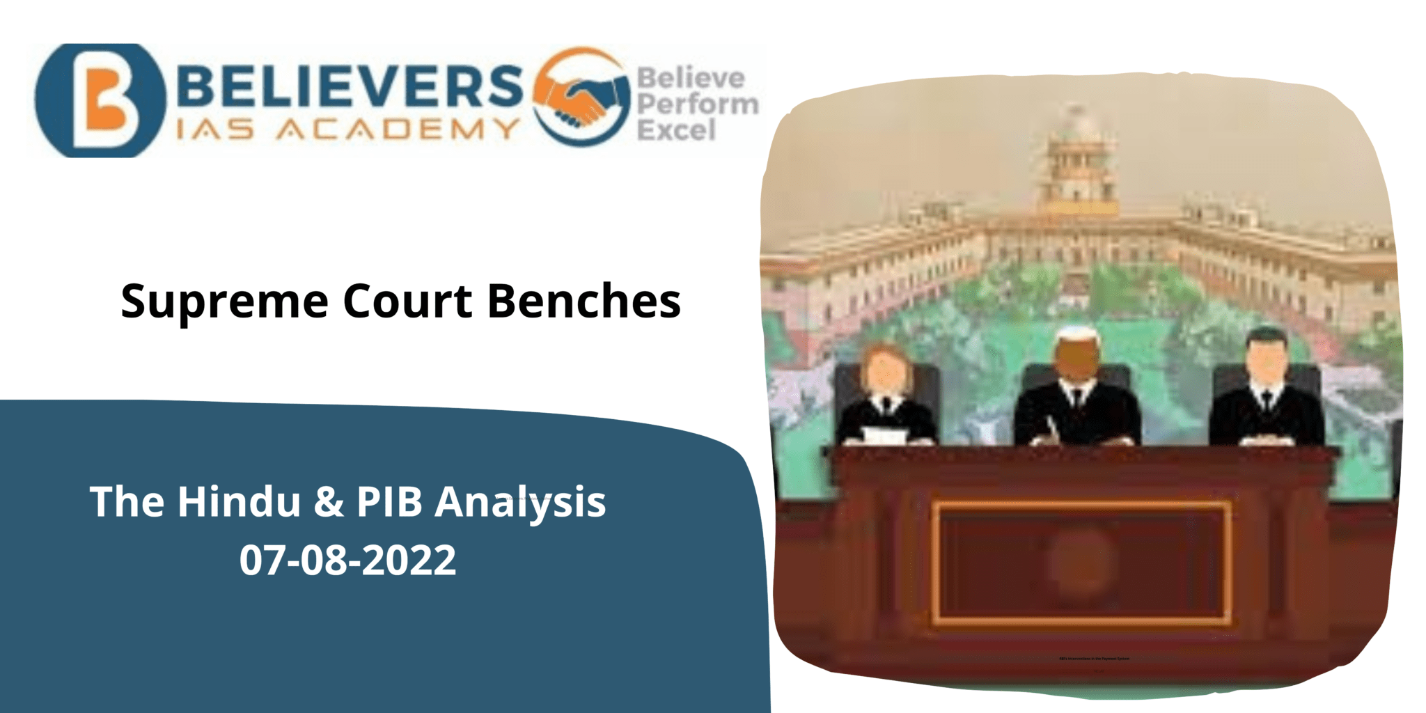 Supreme Court Benches - Believers IAS Academy