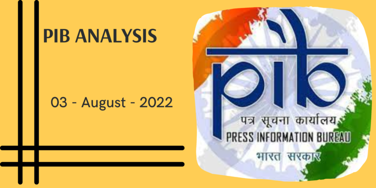 PIB Analysis for UPSC