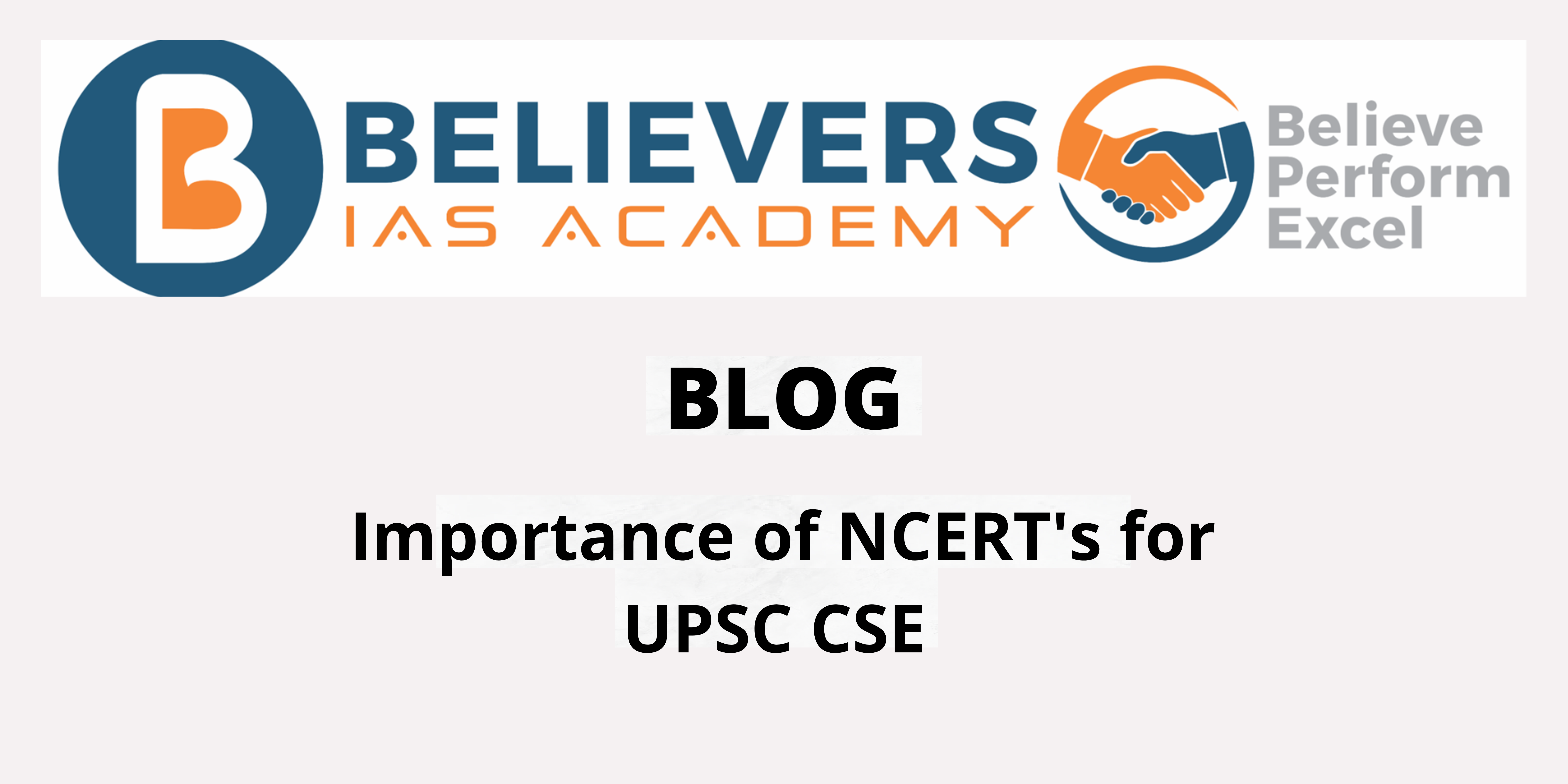 Importance of NCERT's for UPSC CSE