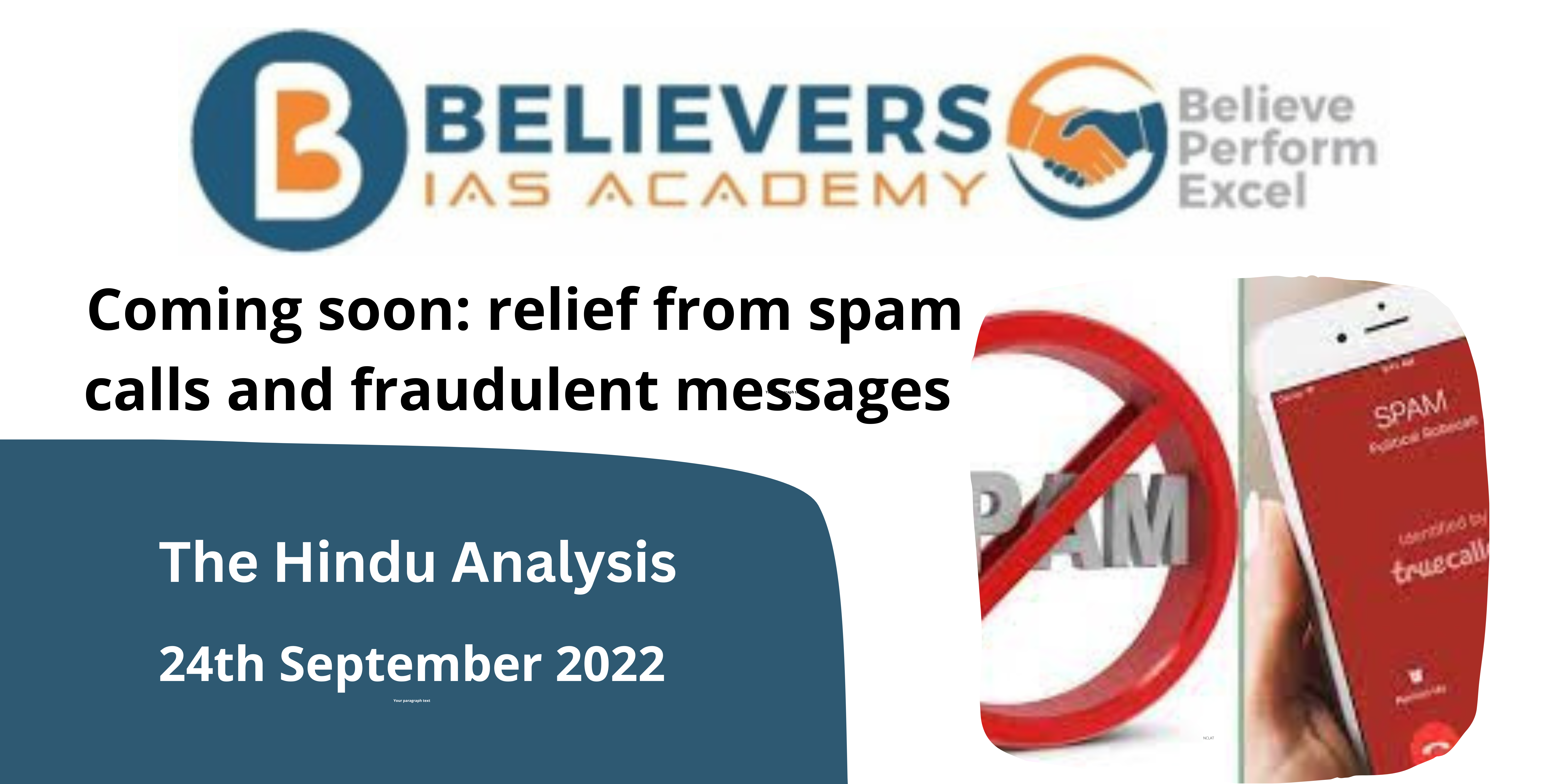 Coming soon: relief from spam calls and fraudulent messages