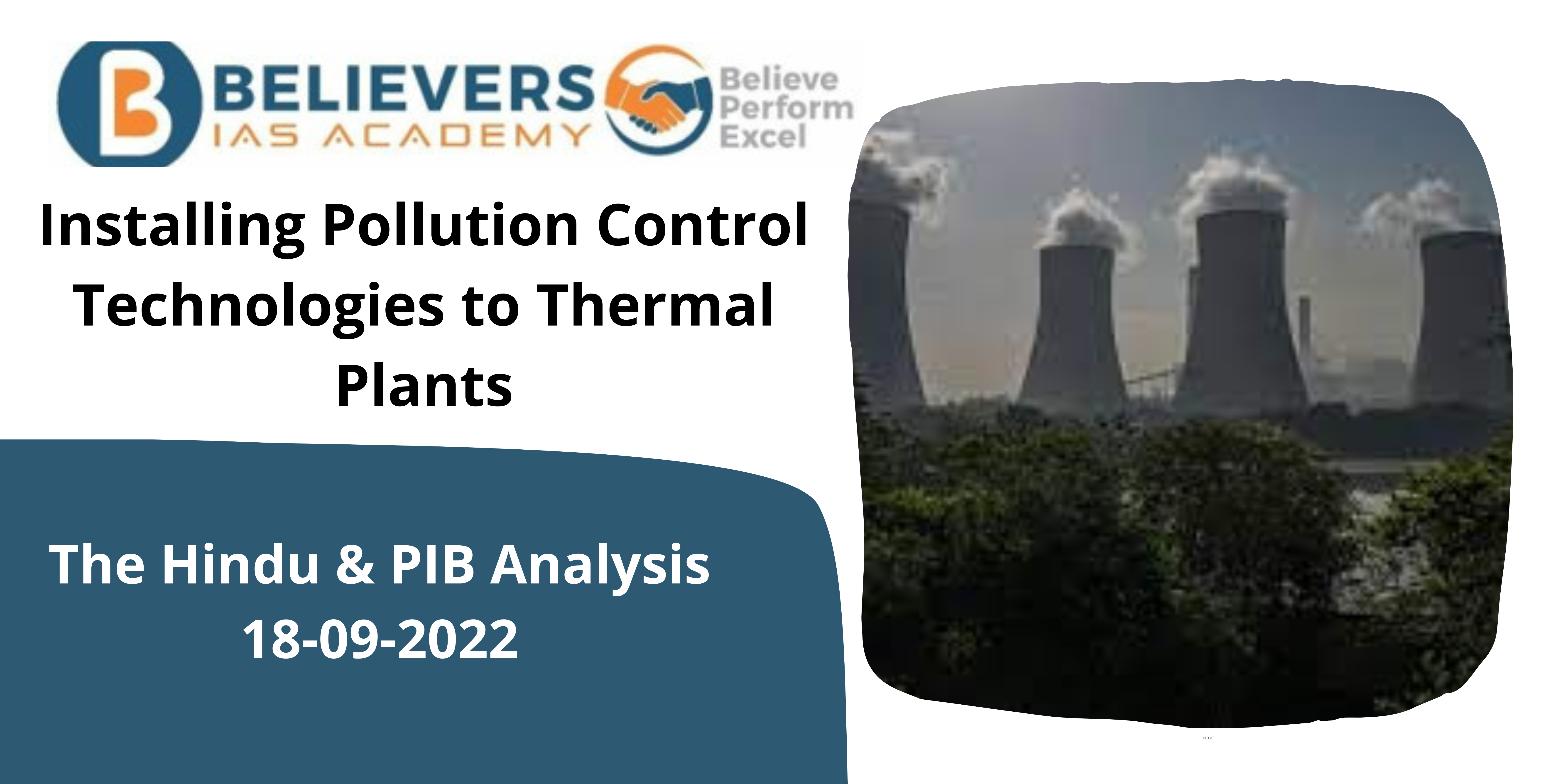 Installing Pollution Control Technologies to Thermal Plants