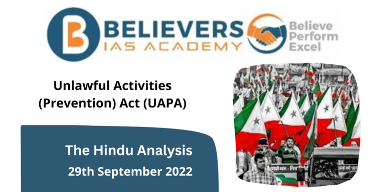 Unlawful Activities (Prevention) Act (UAPA)