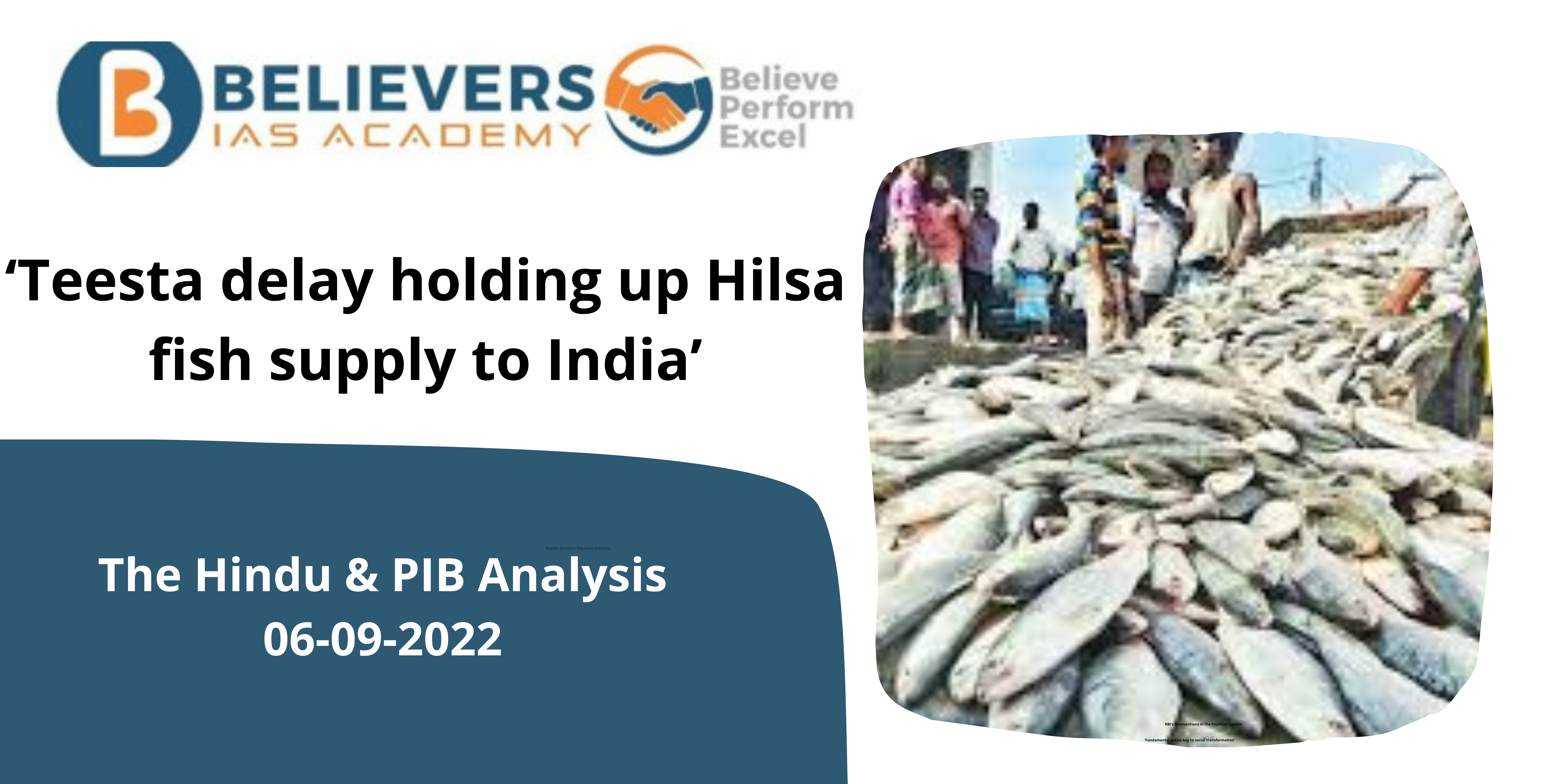 Teesta Delay and Its Impact on Hilsa Fish Supply to India