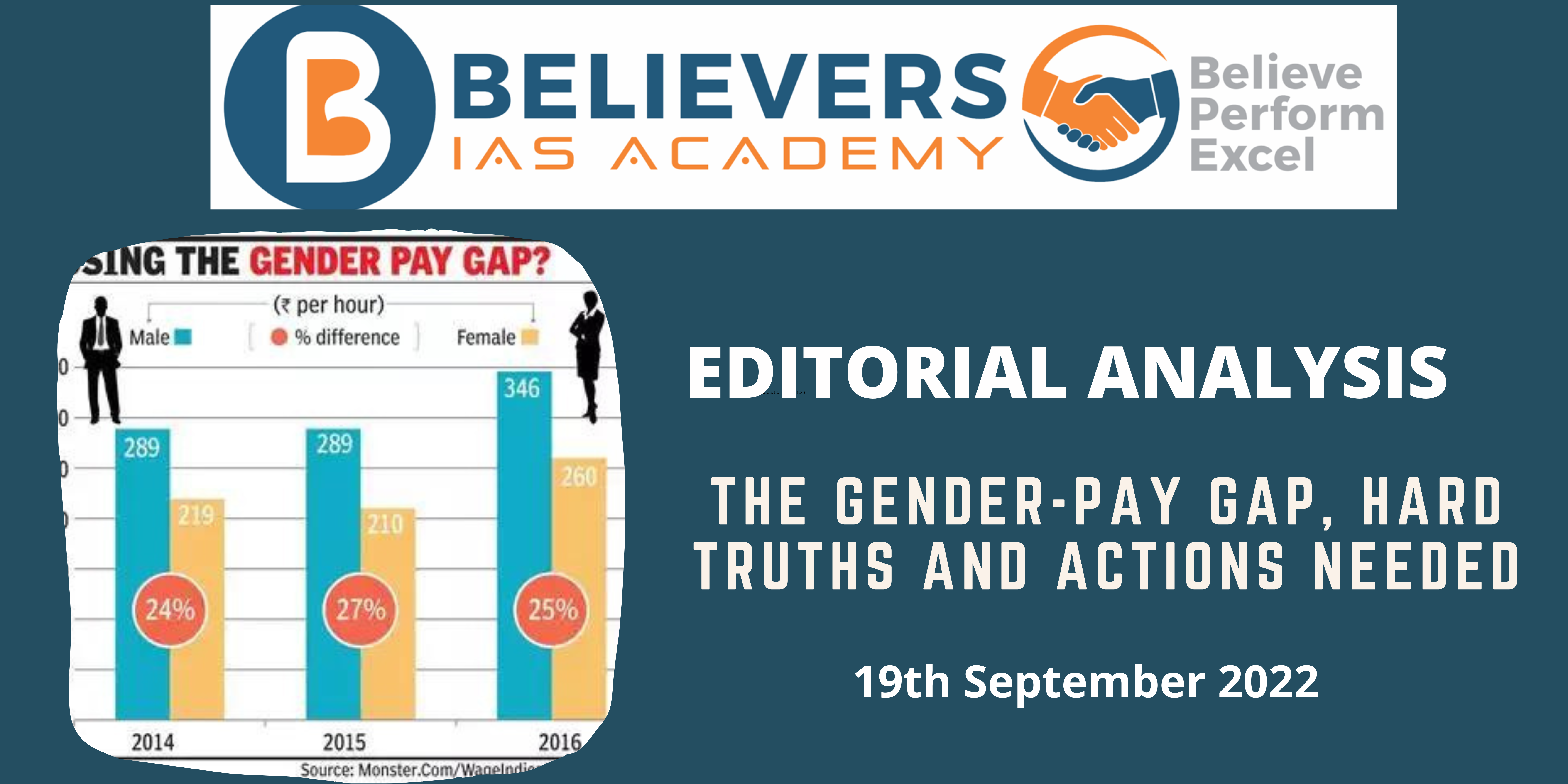 The gender-pay gap, hard truths and actions needed