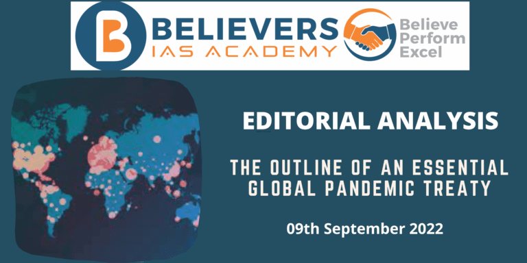 The outline of an essential global pandemic treaty