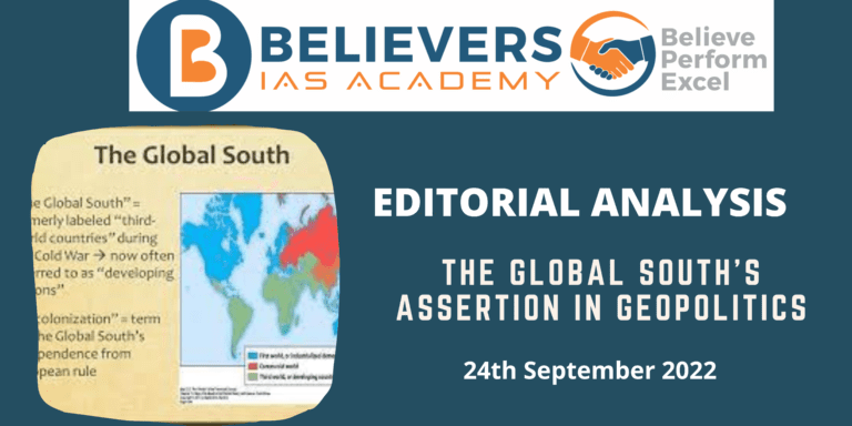 The Global South’s assertion in geopolitics