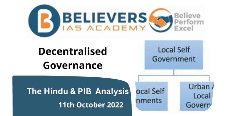 Decentralised Governance