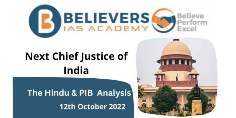 Next Chief Justice of India
