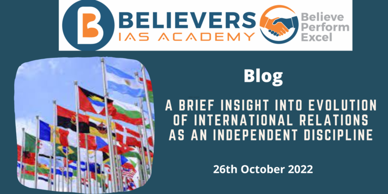 Evolution of International Relations