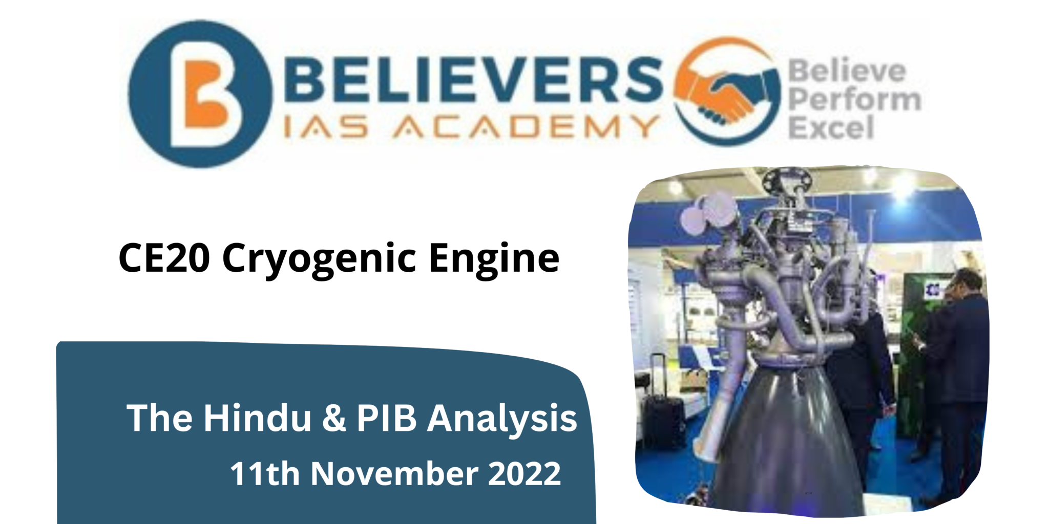 CE20 Cryogenic Engine Believers IAS Academy