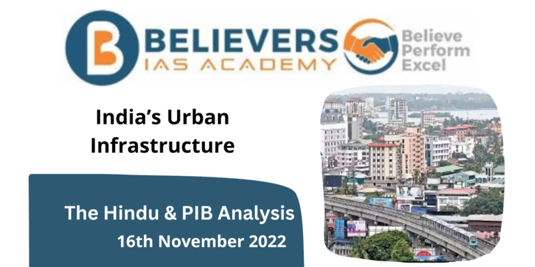 India’s Urban Infrastructure