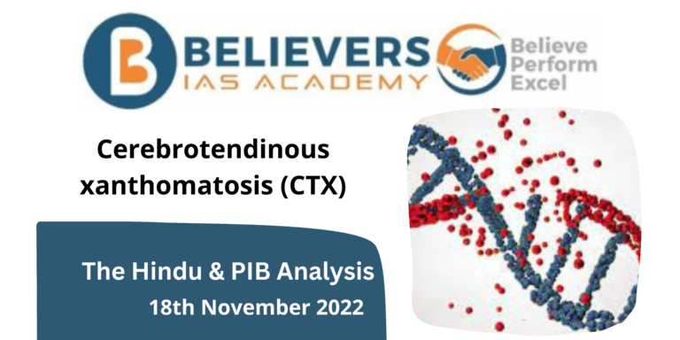 Cerebrotendinous xanthomatosis (CTX)