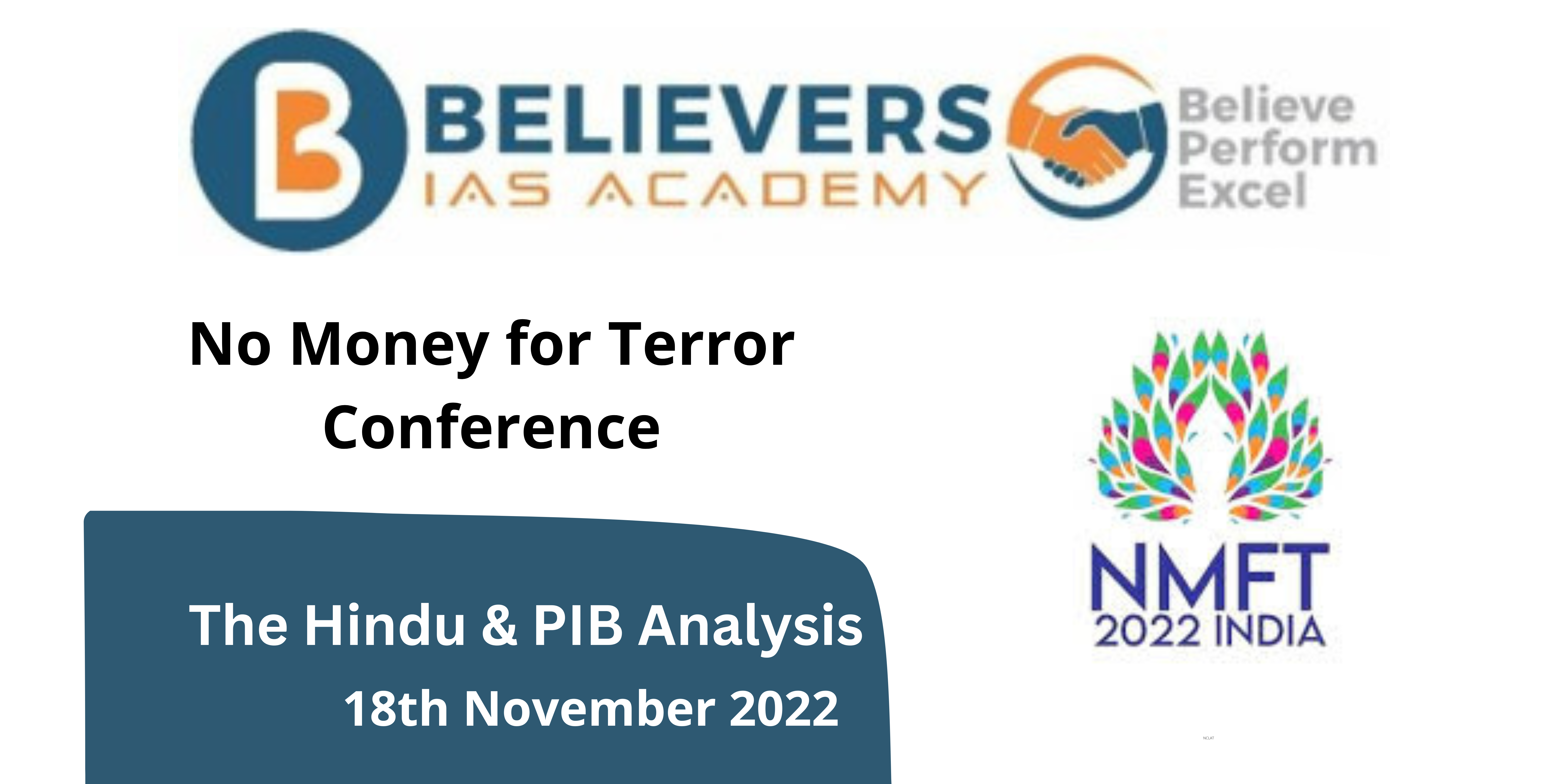 No Money for Terror Conference