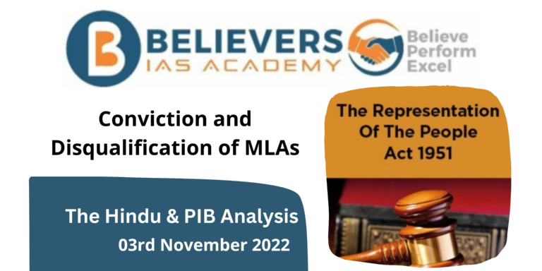 Conviction and Disqualification of MLAs