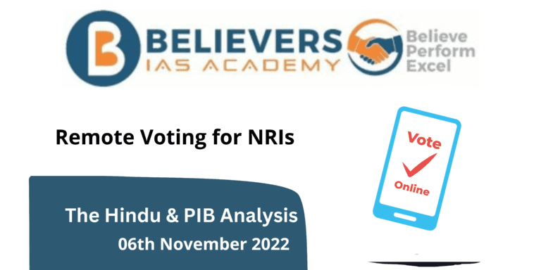 Remote Voting for NRIs