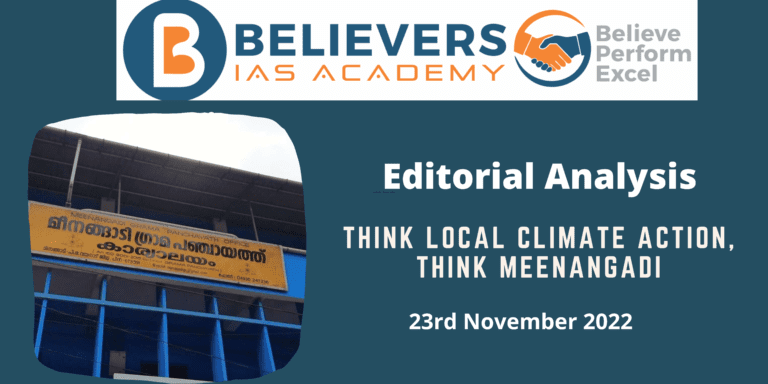 Panchayats and Climate Change