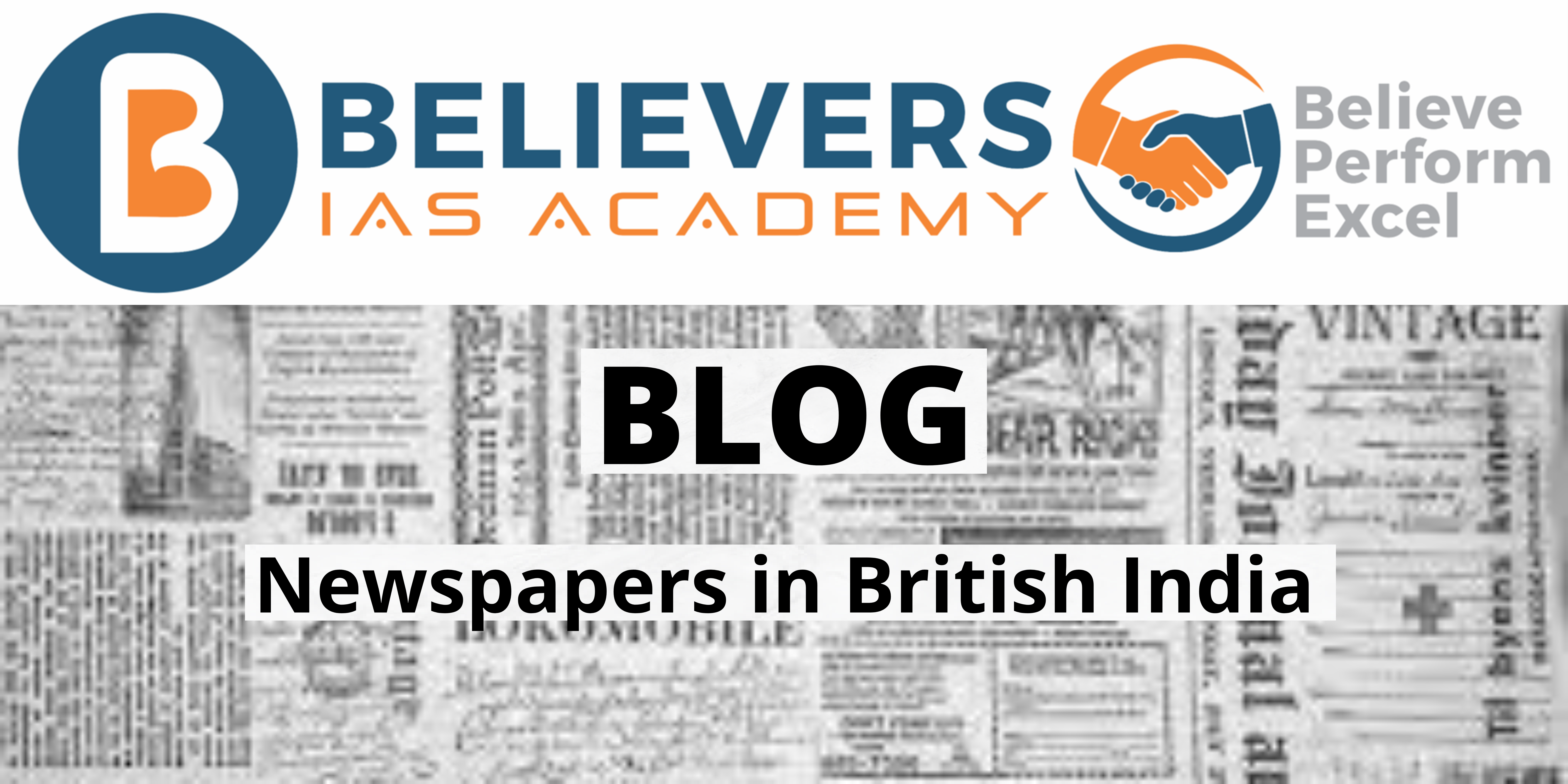 Newspapers in British India Part 1