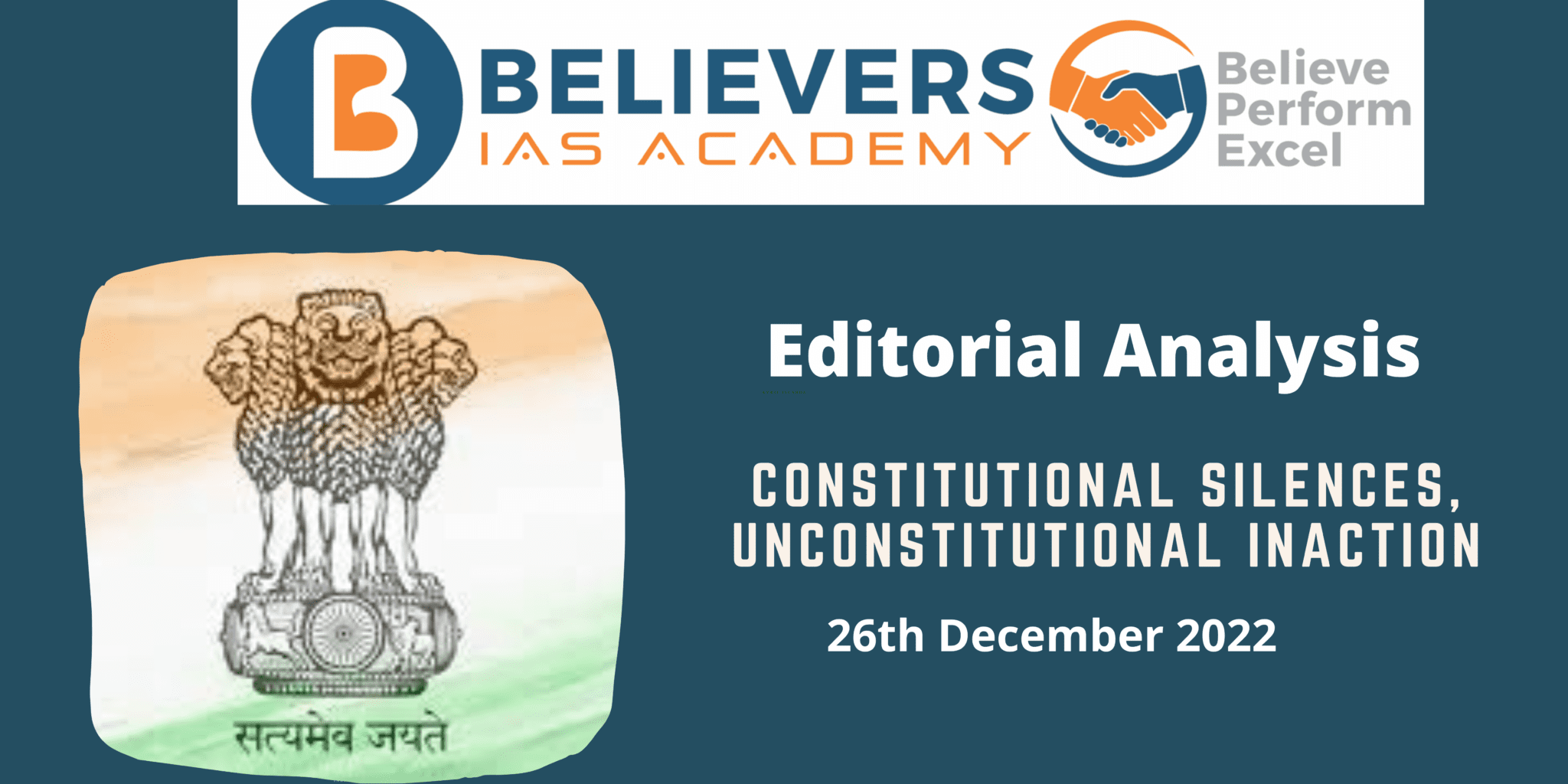 Governor And Federalism - Believers IAS Academy