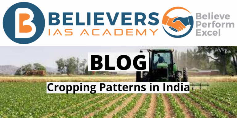 Cropping Patterns in India