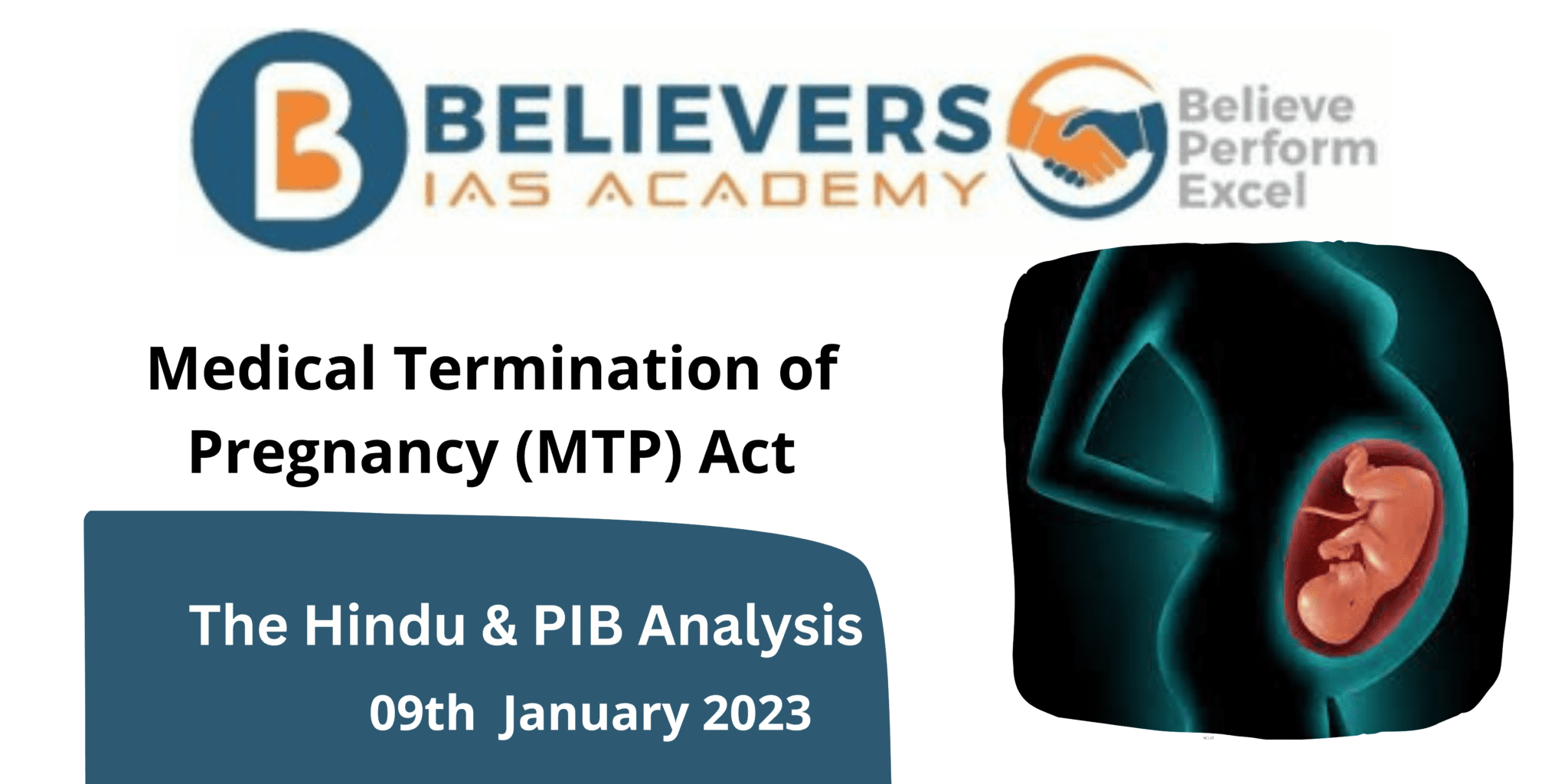 Medical Termination of Pregnancy Act Believers IAS Academy