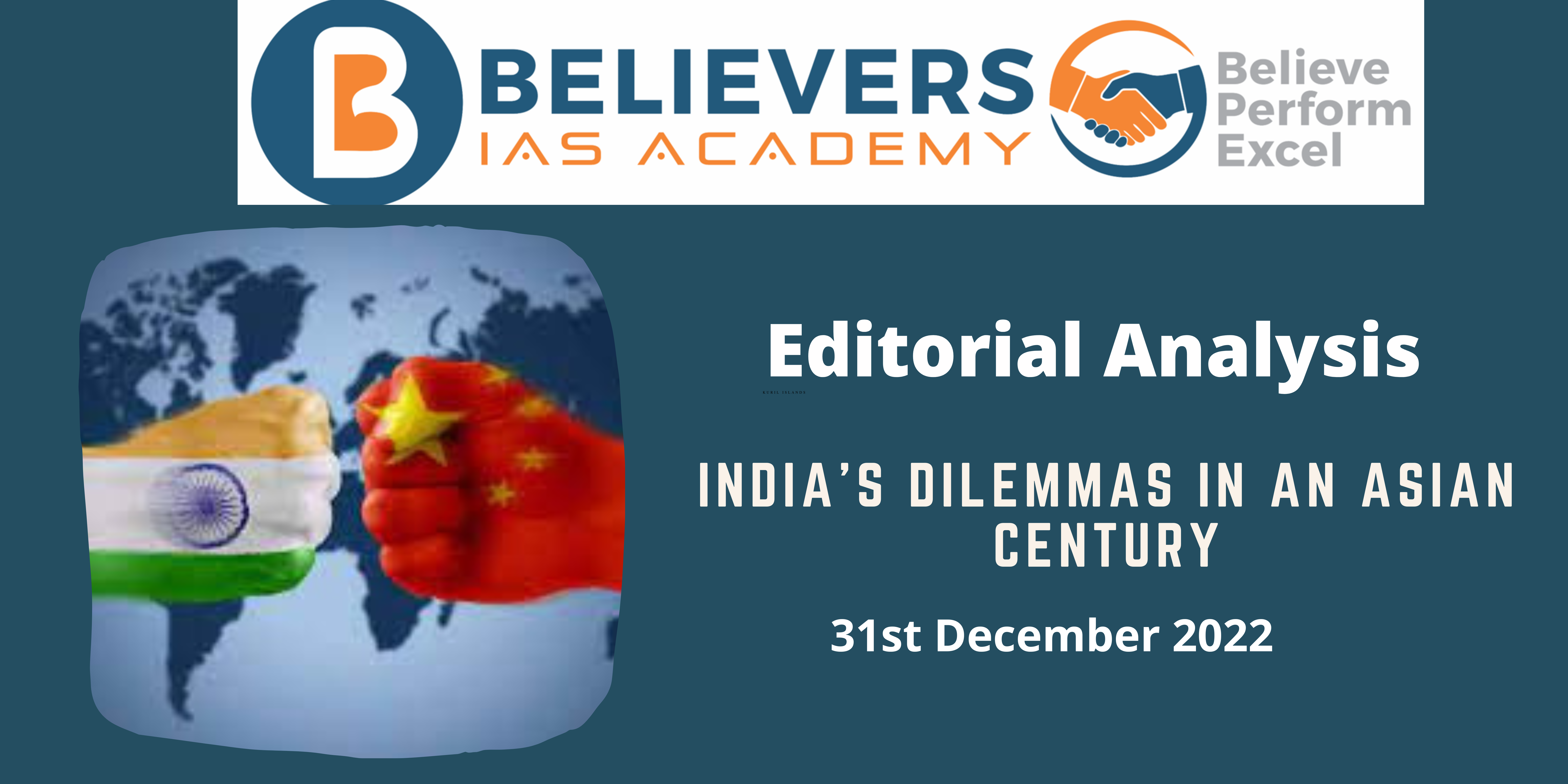 India’s dilemmas in an Asian century
