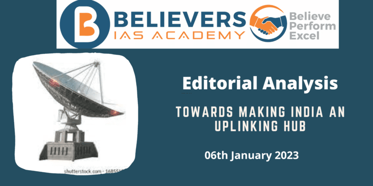 Towards making India an uplinking hub