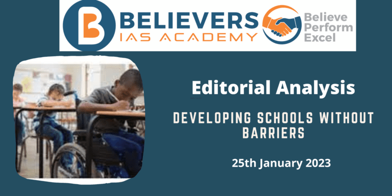 Developing schools without barriers