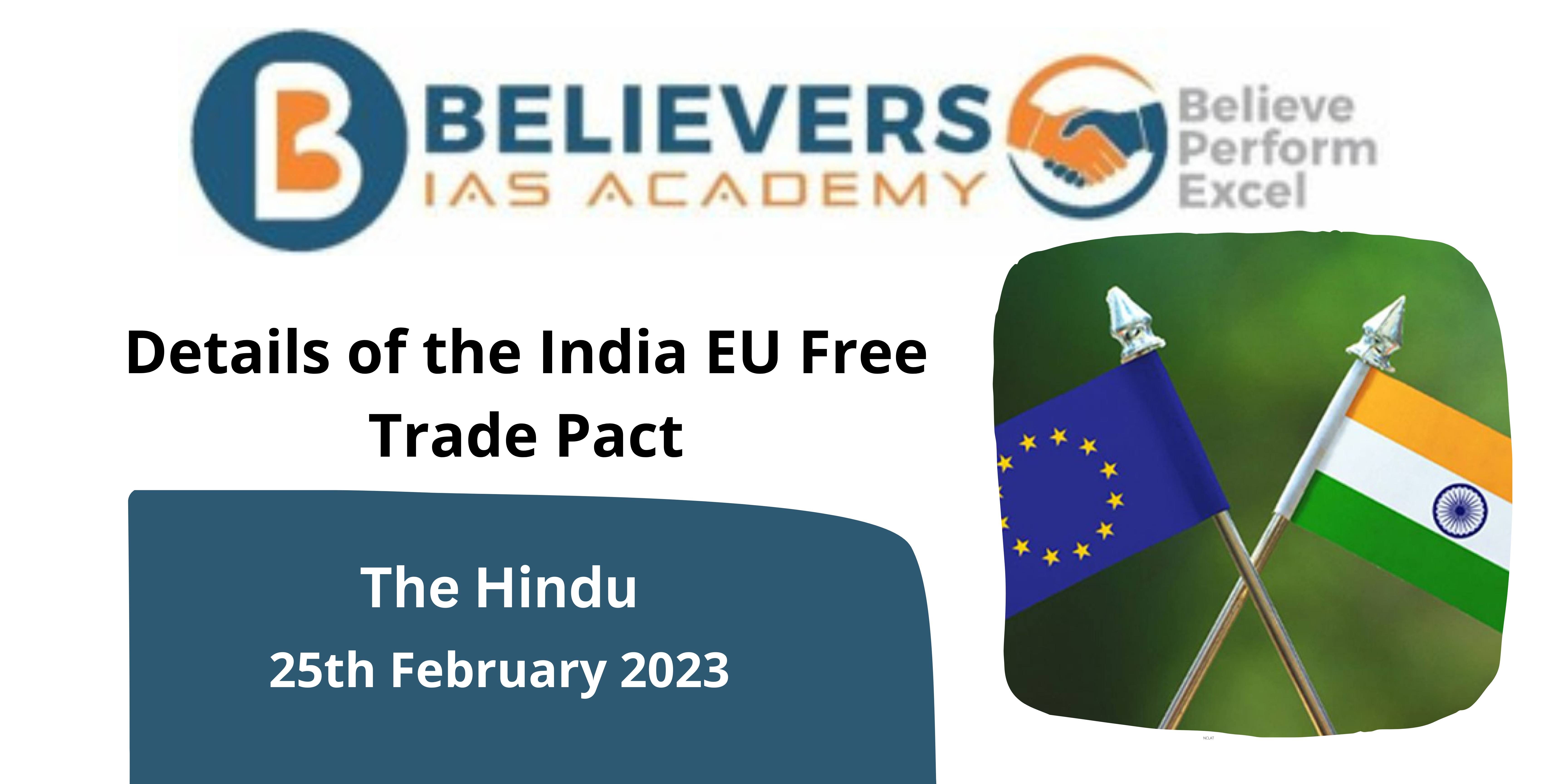 Details of the India EU Free Trade Pact