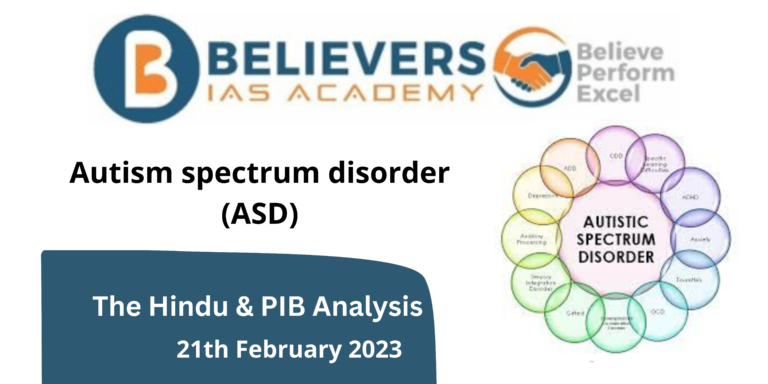 Autism spectrum disorder